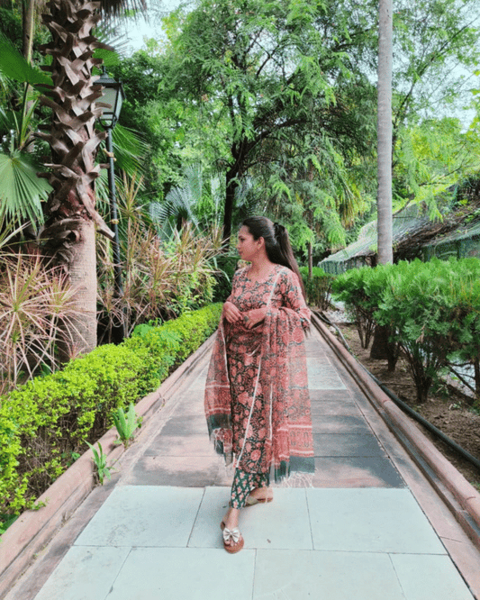 Stitched Kota Doriya Suit