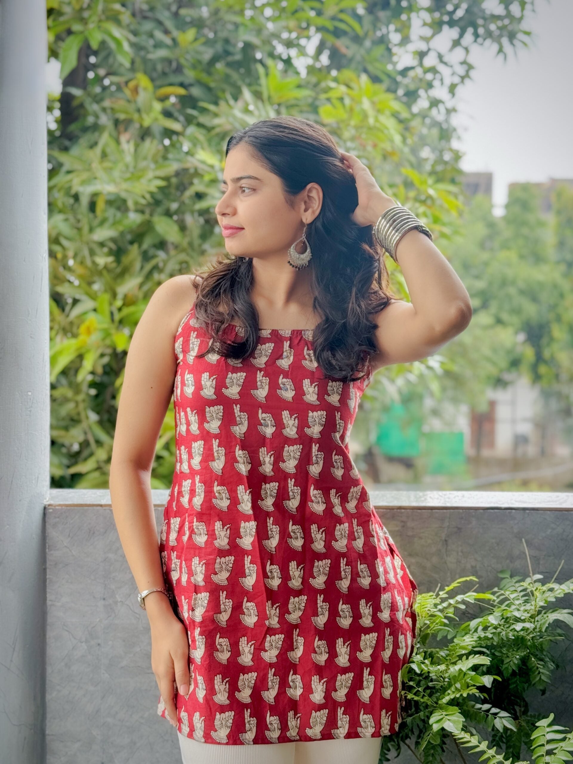 Kammo- Desi Touch Pure cotton Kurti